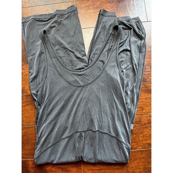 Lululemon Women’s Sz 6P Ease of it All Graphite Grey Jumpsuit NO BELT - Picture 3 of 10